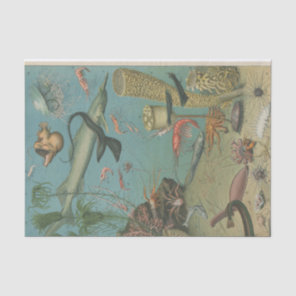 Under the sea marine biology crafters'  tissue paper