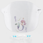 Under the Sea Mermaid and Friends Face Shield (Front w/Glasses)