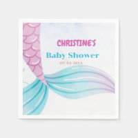 Under the Sea Mermaid Baby shower party
