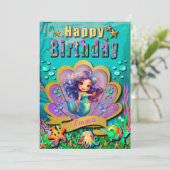 Under The Sea & Mermaid Birthday Girl Party (Standing Front)