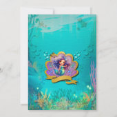 Under The Sea & Mermaid Birthday Girl Party (Back)