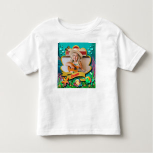Under The Sea & Mermaid Birthday Girl Party Toddler T-shirt