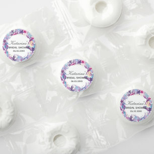 Under the Sea Mermaid Bridal Baby Shower Purple Life Saver® Mints