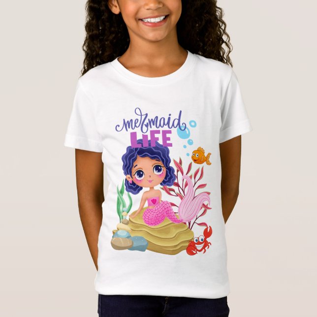 Under the Sea Mermaid Life T-Shirt (Front)