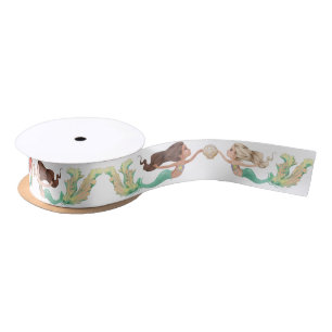 Under the Sea Mermaid Satin Ribbon