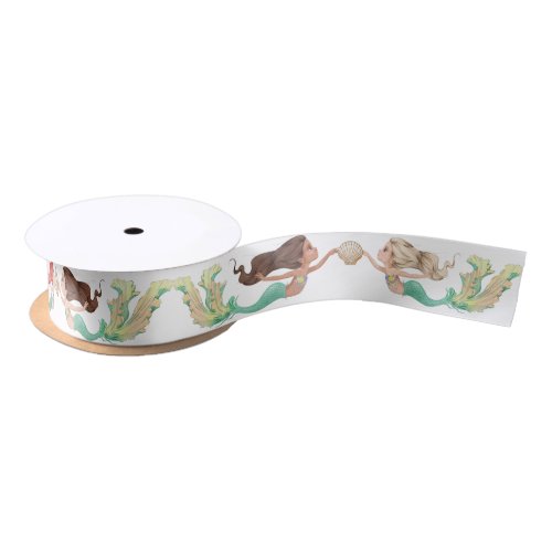 Under the Sea Mermaid Satin Ribbon