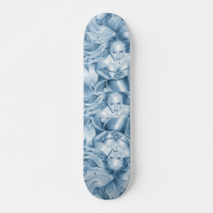 Under The Sea Mermaid  Skateboard Deck