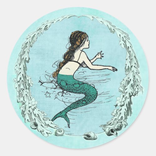 Under the Sea Mermaid Sticker