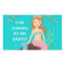 Under the Sea Mermaid Thank You Party Sticker