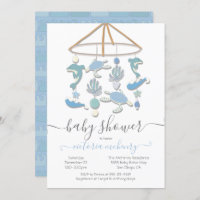 Under the Sea Mobile Baby Shower Invitation