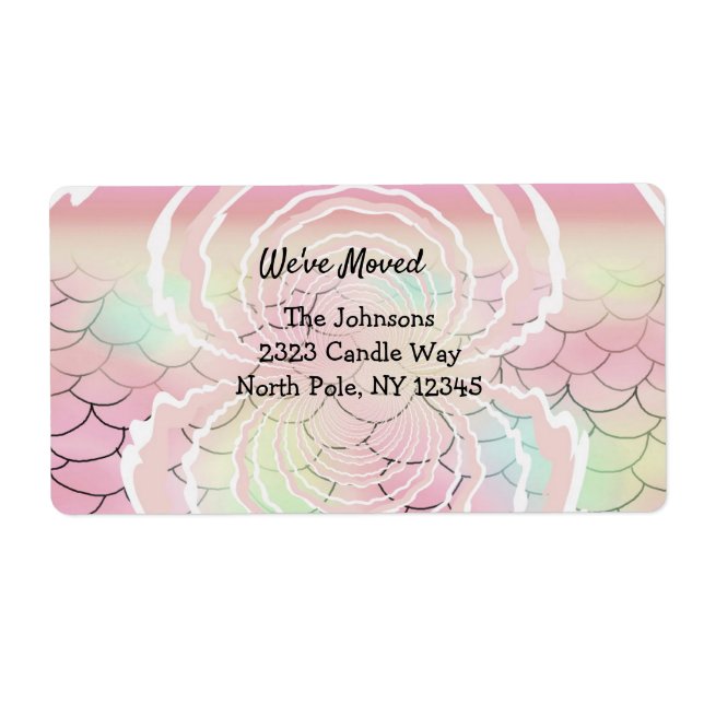 Under the Sea New Address Label (Front)