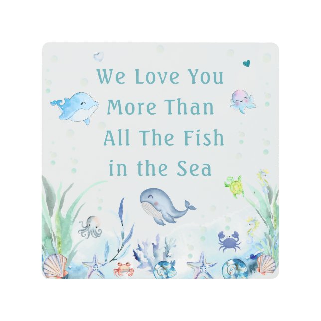 under the sea nursery decor (Front)