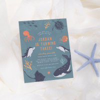 Under The Sea Ocean Animals Boy Birthday Party