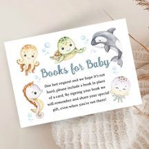 Under The Sea Ocean Baby Shower Books For Baby