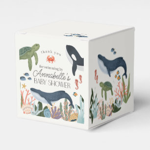 Under the Sea Ocean Baby Shower Favors Favor Boxes