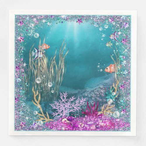 Under the Sea Ocean Napkins