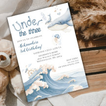 Under The Sea Ocean Sea 3rd Boy Blue Birthday