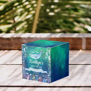 Under The Sea Ocean Themed Baby Shower Favor Boxes