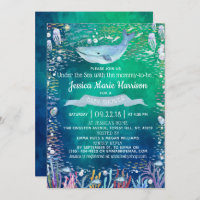 Under The Sea | Ocean Themed Baby Shower Invitation