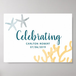 Under the Sea Ocean themed Baby Shower Sign