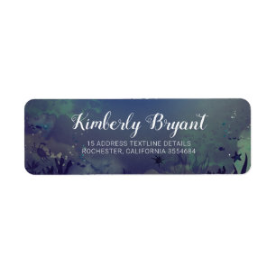 Under The Sea Ocean Themed Label