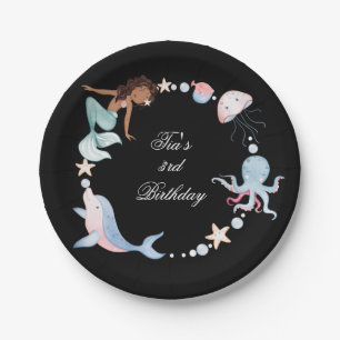 Under the sea Paper plates