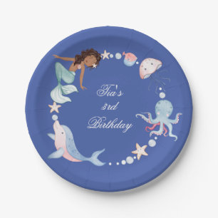 Under the sea paper plates
