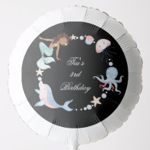 Under the sea Party ballon