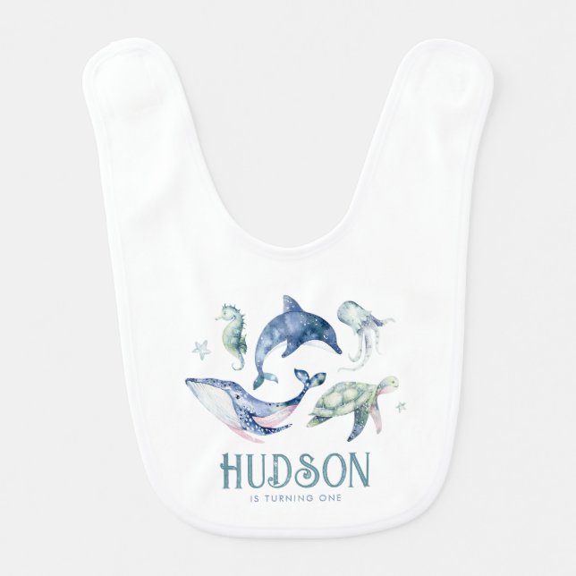 Under the Sea Party Bib (Front)