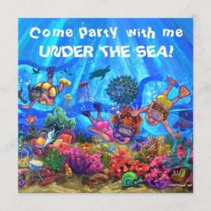 Under the Sea Party Invitation
