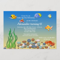 Under the Sea Party Invitation