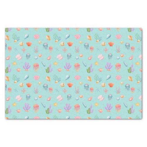 Under The Sea Pattern Tissue Paper