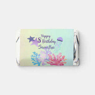 Under the Sea Personalized Mini Candy Bars Hershey's Miniatures