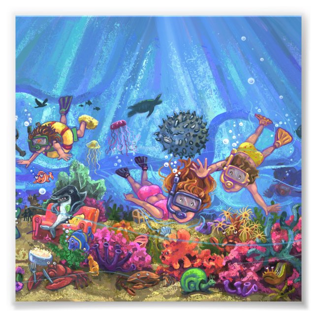 Under the Sea Photo Print (Front)