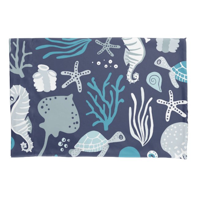 Under the Sea Pillow Case (Front)