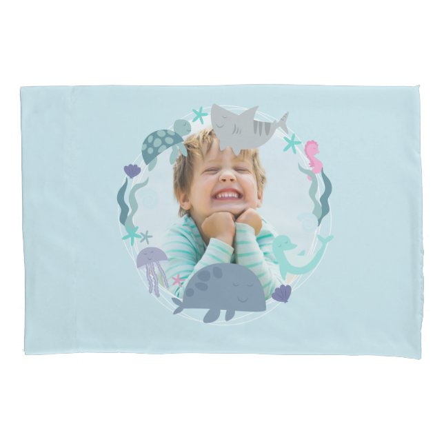 Under The Sea Pillow Case (Front)