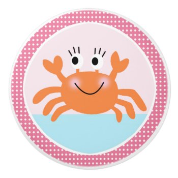 Under The Sea Pink Drawer Pull Knob by Personalizedbydiane at Zazzle