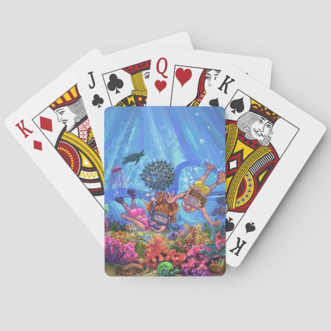 Under the Sea Poker Cards (Back)