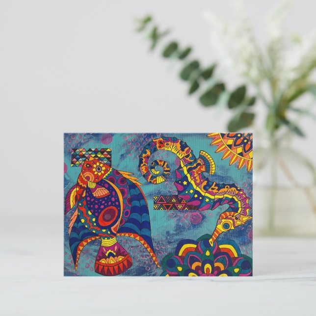 Under the Sea Postcard (Standing Front)