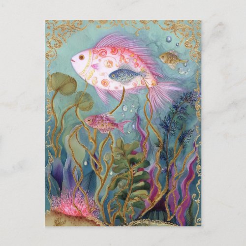 Under The Sea Postcard