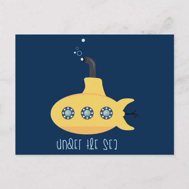 Under The Sea Postcard (Front)
