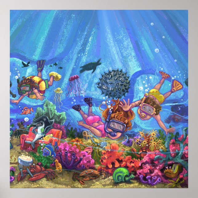 Under the Sea Poster (Front)
