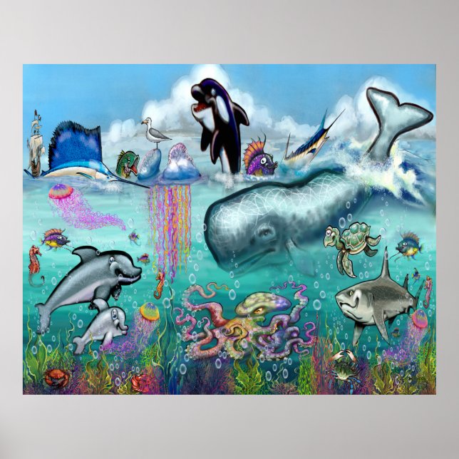 Under the Sea Poster (Front)