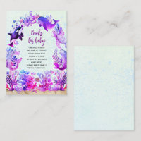 Under the sea purple Books for baby baby shower