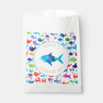 Under The Sea Rainbow Fish Birthday Baby Shower Favor Bag