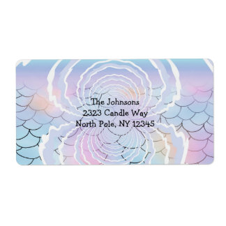 Under the Sea Scales New Address Label