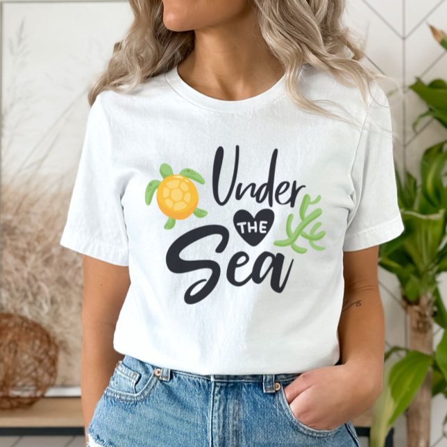 Under the Sea - Sea Life Turtle  T-Shirt (Creator Uploaded)