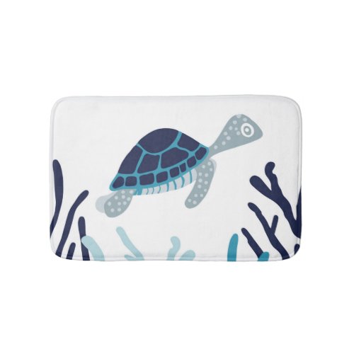 Under the Sea _ Sea Turtle Bath Mat