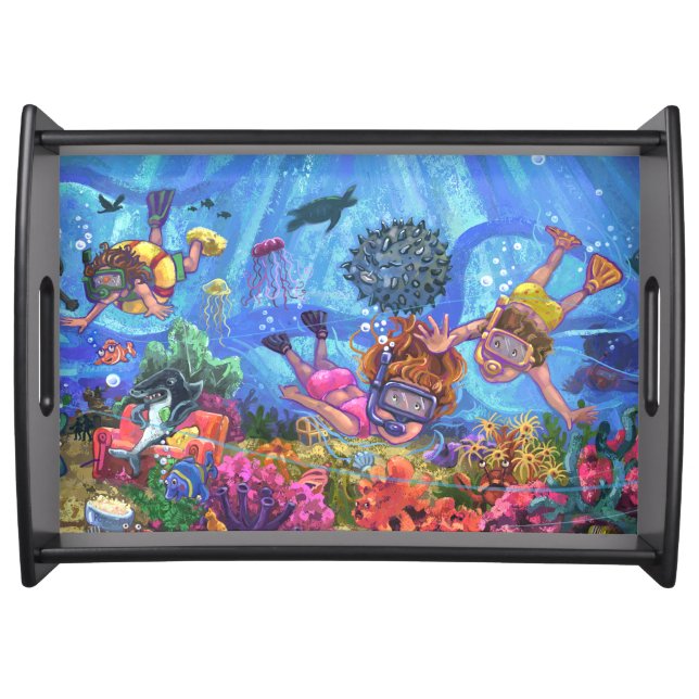 Under the Sea Serving Tray (Front)