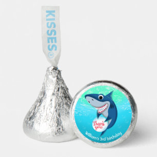 Under The Sea Shark Ocean Water Bubbles Birthday Hershey®'s Kisses®